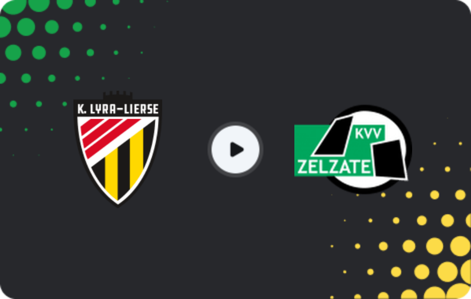 Where to watch Lyra-Lierse Berlaar — Zelzate, First Amateur Division, 25.10.2025