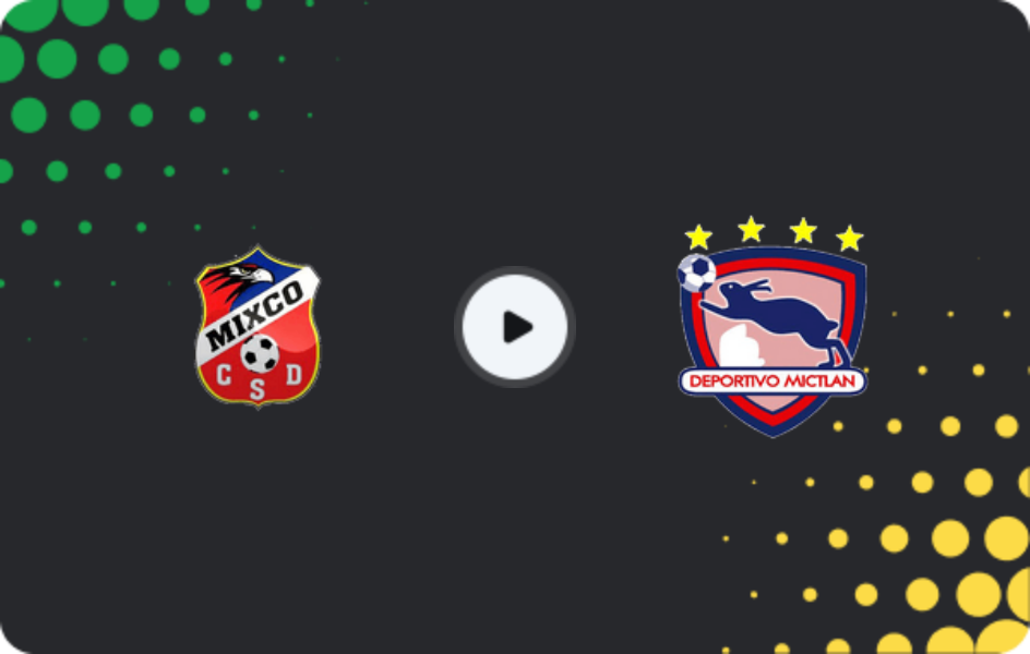 Where to watch Mixco — Mictlán, Liga Nacional, 26.10.2025