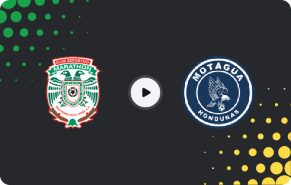 Where to watch CD Marathon — CD Motagua, Liga Nacional, 25.10.2025