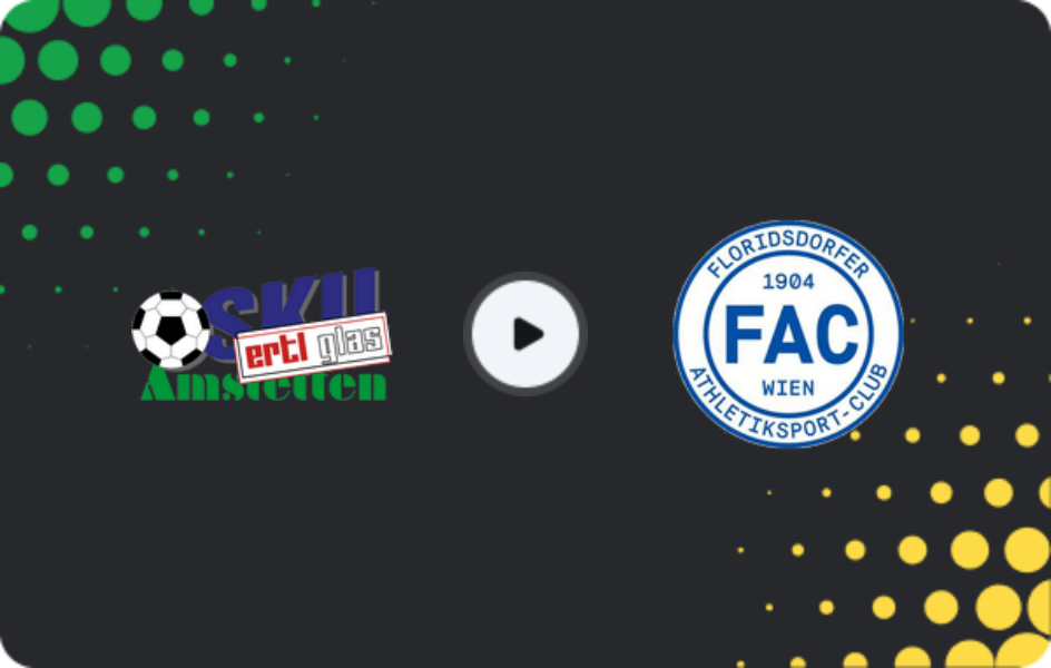 Where to watch SKU Amstetten — Floridsdorfer AC, 2. Liga, 26.10.2025