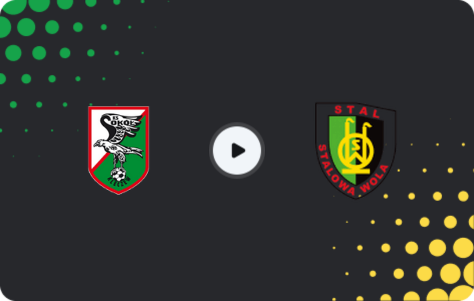 Where to watch Sokół Kleczew — Stal Stalowa Wola, II Liga - East, 26.10.2025