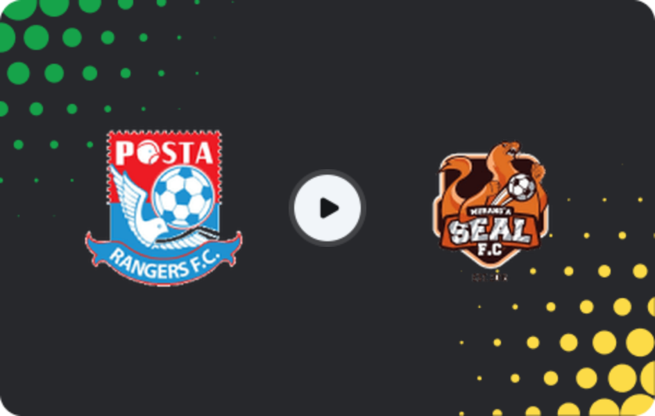 Where to watch Posta Rangers FC — Murang'a SEAL, FKF Premier League, 30.10.2025