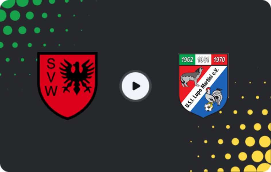 Where to watch Wilhelmshaven — Lupo-Martini, Oberliga - Niedersachsen, 15.02.2026