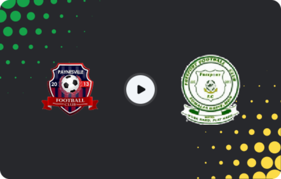 Where to watch Paynesville — Freeport, LFA First Division, 26.10.2025