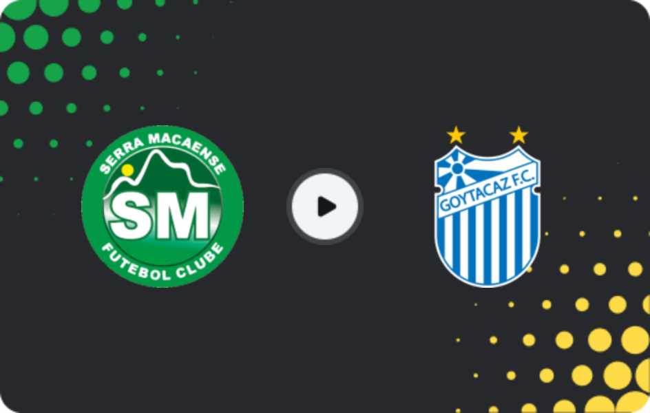 Where to watch Serra Macaense — Goytacaz, Carioca B2, 26.10.2025