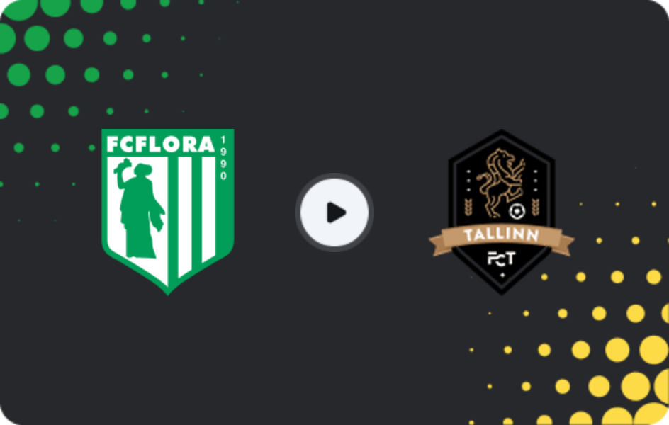 Where to watch Flora II — FC Tallinn, Esiliiga A, 27.10.2025