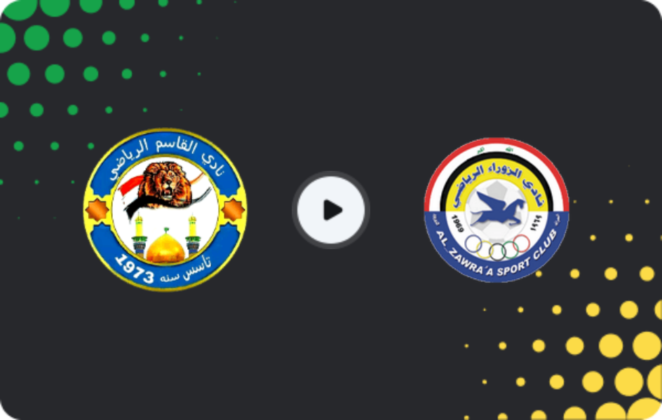 Where to watch Al-Qasim — Al Zawra'a, Stars League, 27.10.2025