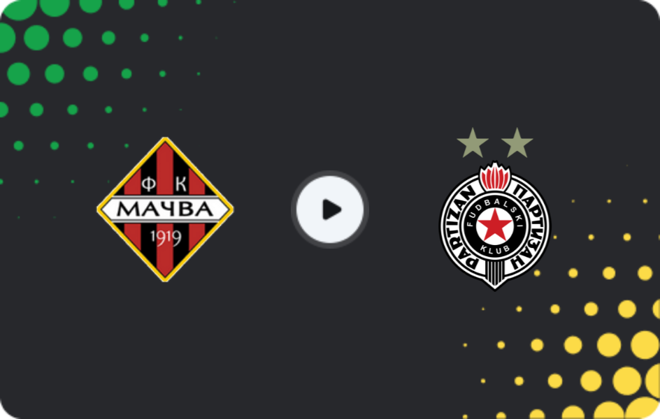 Where to watch Macva — Partizan, Cup, 28.10.2025