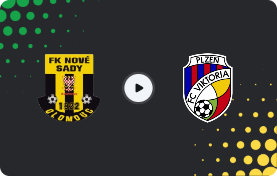 Where to watch Nové Sady — Viktoria Plzen, Cup, 29.10.2025