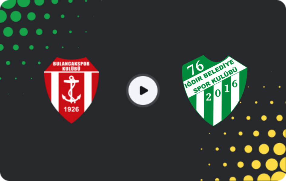 Where to watch 1926 Bulancak — Iğdır, Cup, 30.10.2025