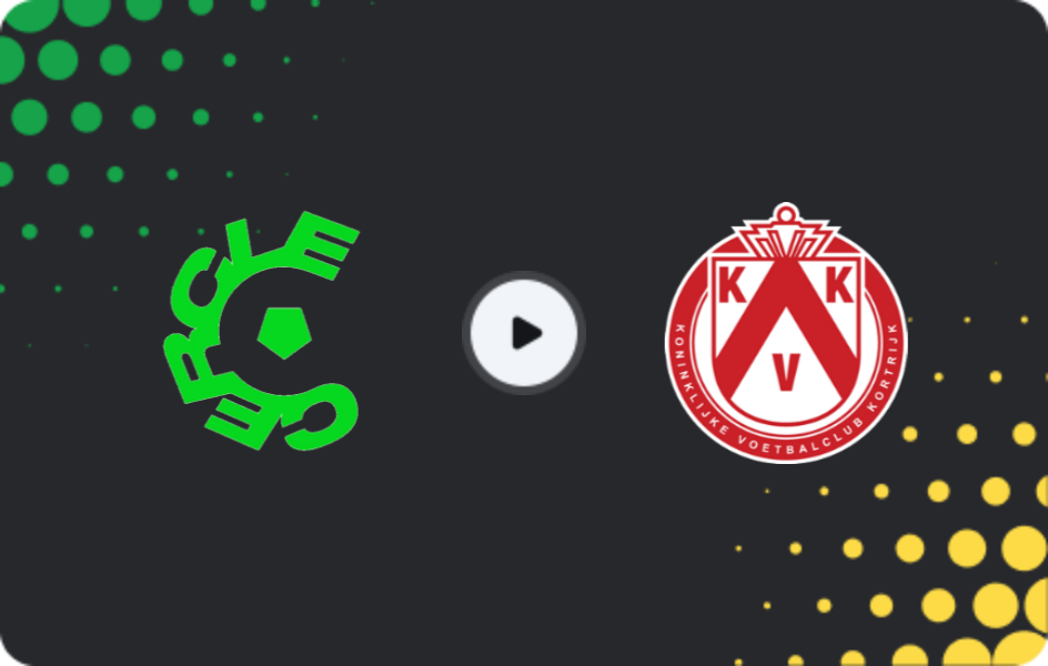 Where to watch Cercle Brugge — Kortrijk, Cup, 30.10.2025