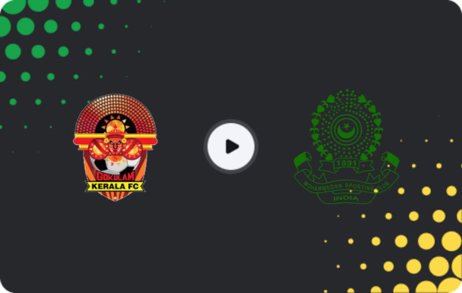 Where to watch Gokulam — Mohammedan, AIFF Super Cup, 05.11.2025