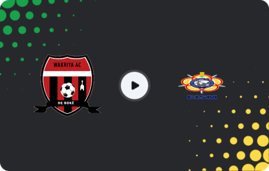 Where to watch Wakirya — ASFAG, Ligue 1, 06.11.2025