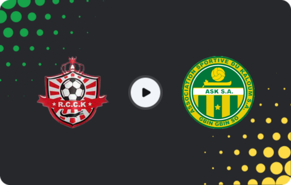 Where to watch RCC Kamsar — Kaloum Star, Ligue 1, 08.11.2025