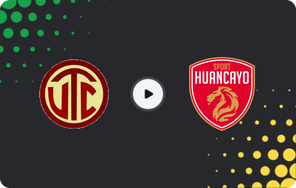 Where to watch UTC — Sport Huancayo, Primera División, 09.11.2025