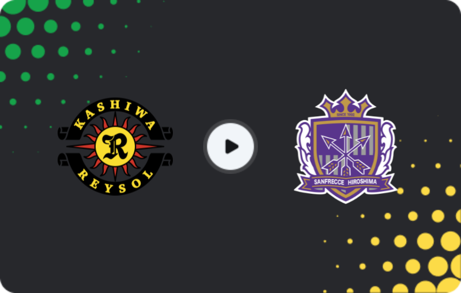 Where to watch Kashiwa Reysol — Sanfrecce Hiroshima, J-League Cup, 01.11.2025