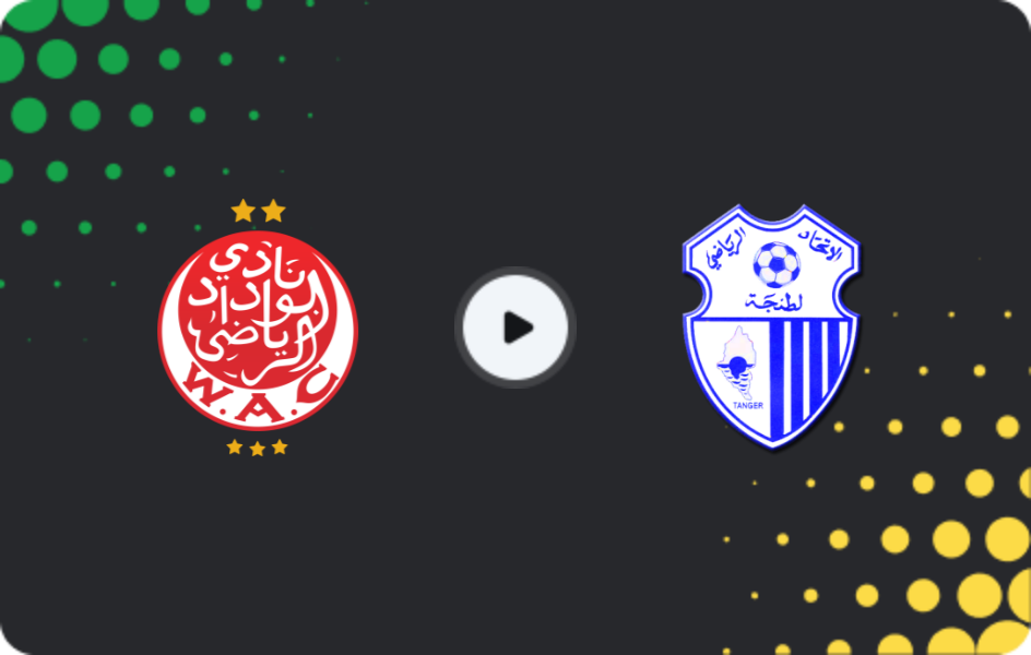 Where to watch Wydad AC — Ittihad Tanger, Botola Pro, 02.11.2025