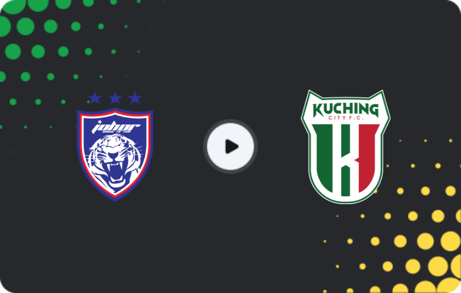 Where to watch Johor Darul Takzim — Kuching City, FA Cup, 29.11.2025