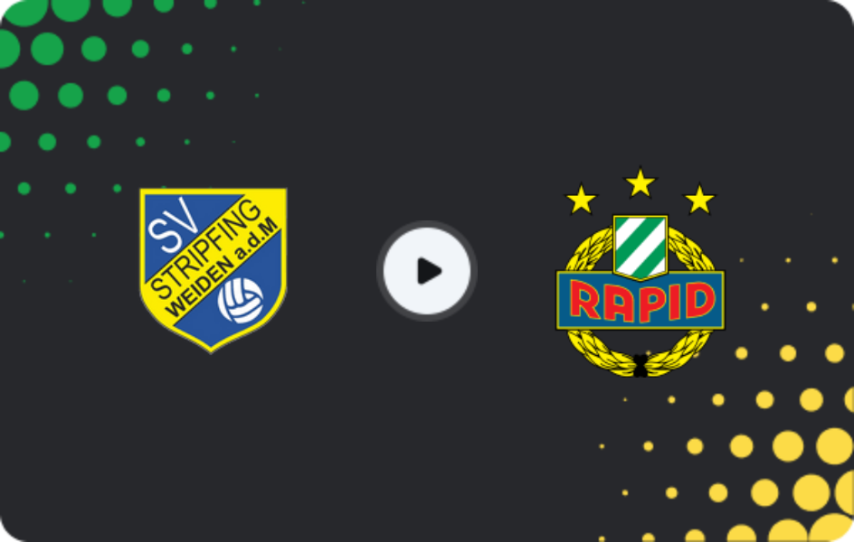 Where to watch Stripfing — Rapid Wien II, 2. Liga, 31.10.2025
