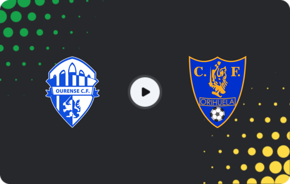 Where to watch Ourense CF — Orihuela, Copa Federacion, 08.11.2025