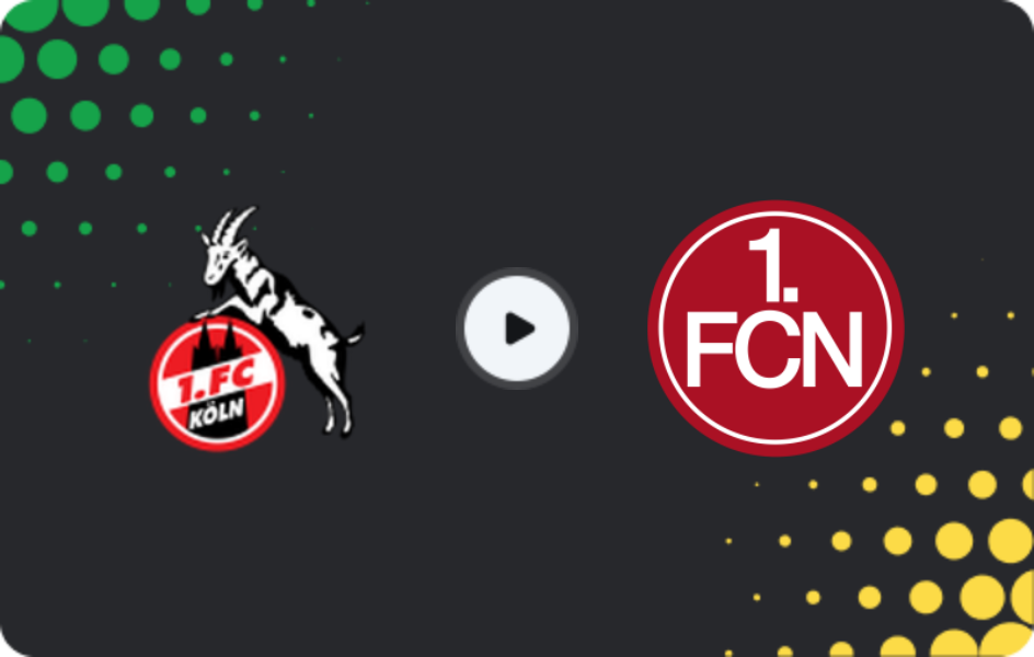 Where to watch FC Koln W — Nürnberg, Frauen Bundesliga, 31.10.2025