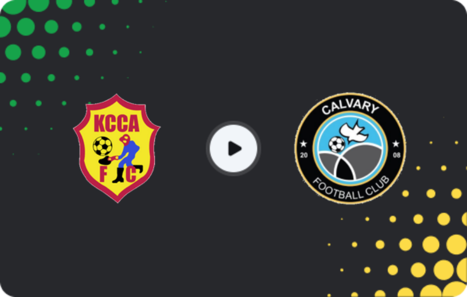 Where to watch KCCA — Calvary, Premier League, 31.10.2025