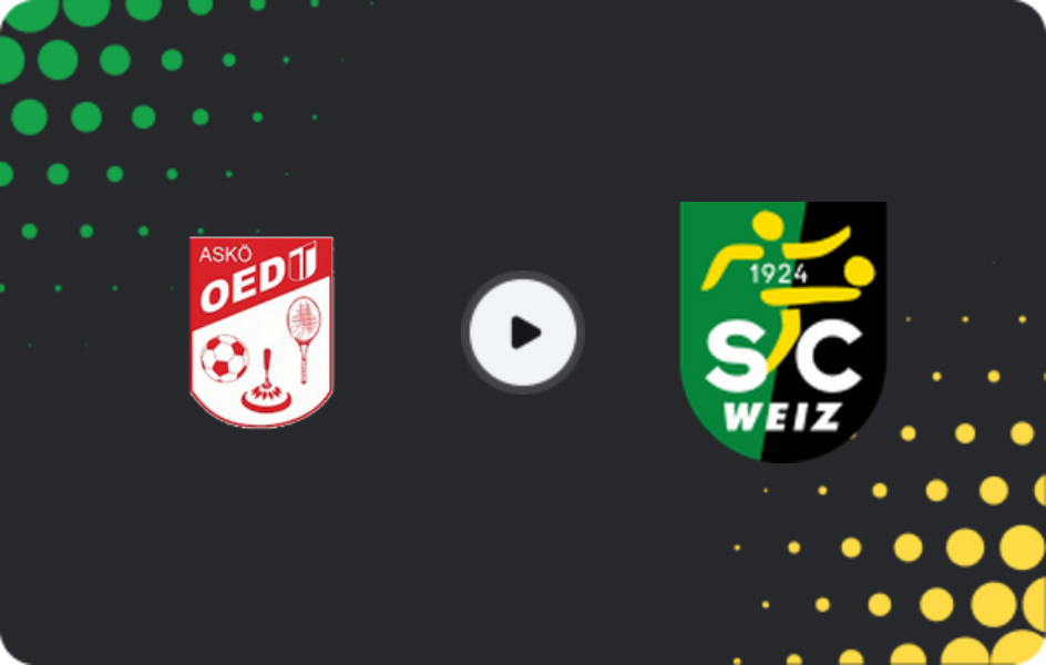 Where to watch Oedt — Weiz, Regionalliga - Mitte, 31.10.2025