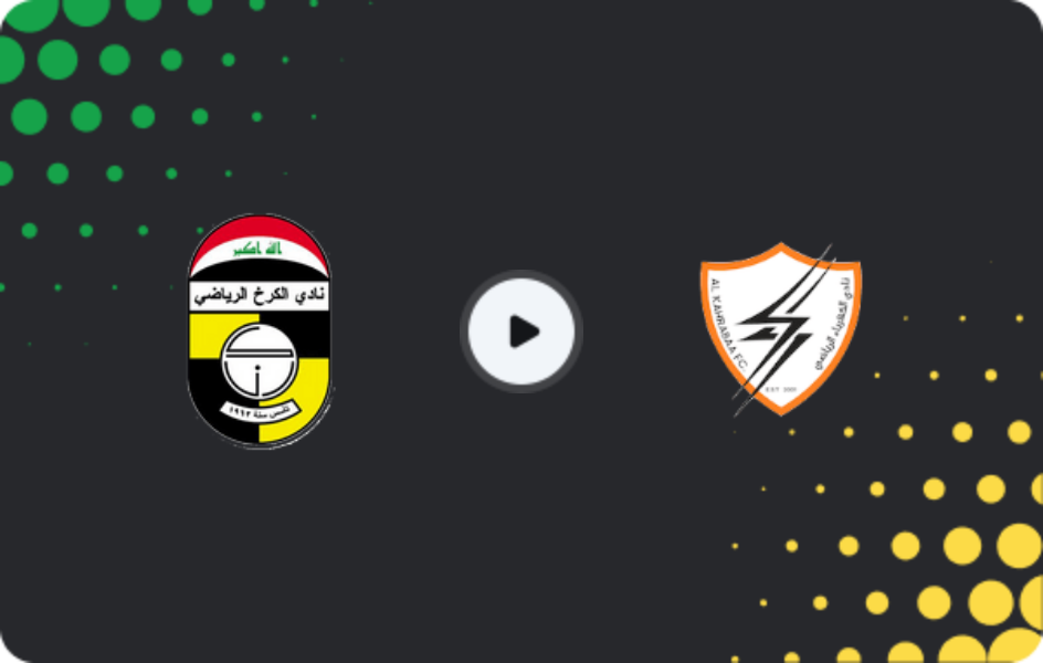 Where to watch Al Karkh — Al Kahrabaa, Stars League, 31.10.2025