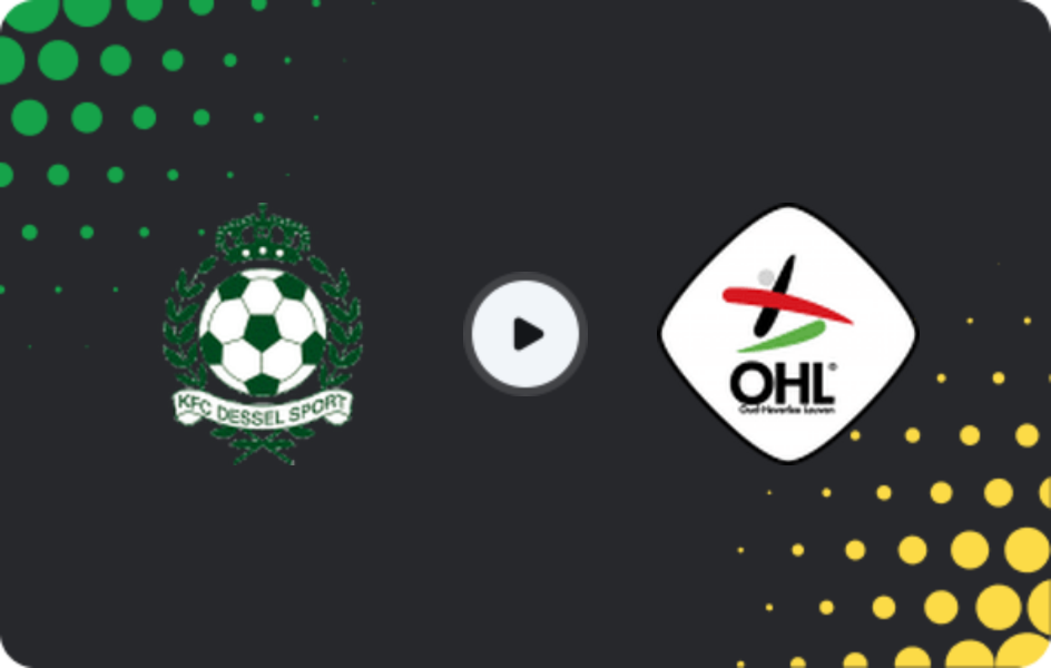 Where to watch Dessel Sport — Oud-Heverlee Leuven II, First Amateur Division, 31.10.2025
