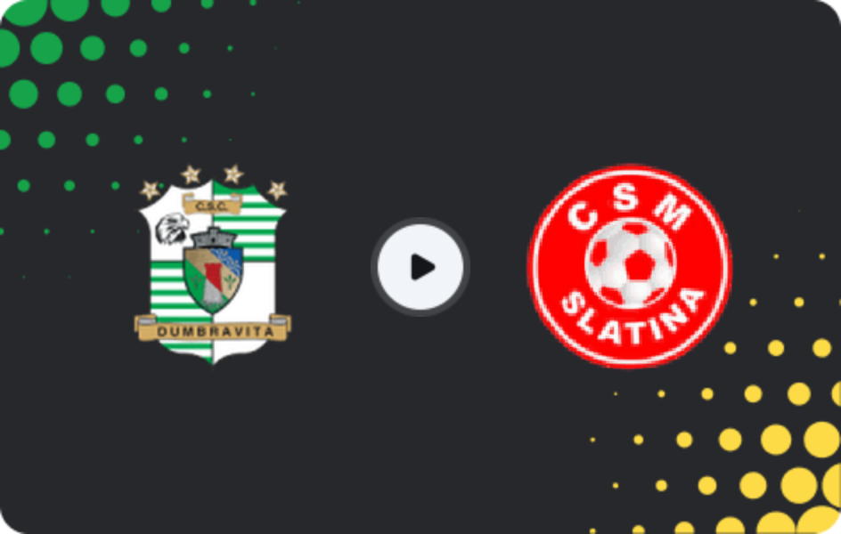 Where to watch Dumbrăviţa — Slatina, Cupa României, 03.12.2025