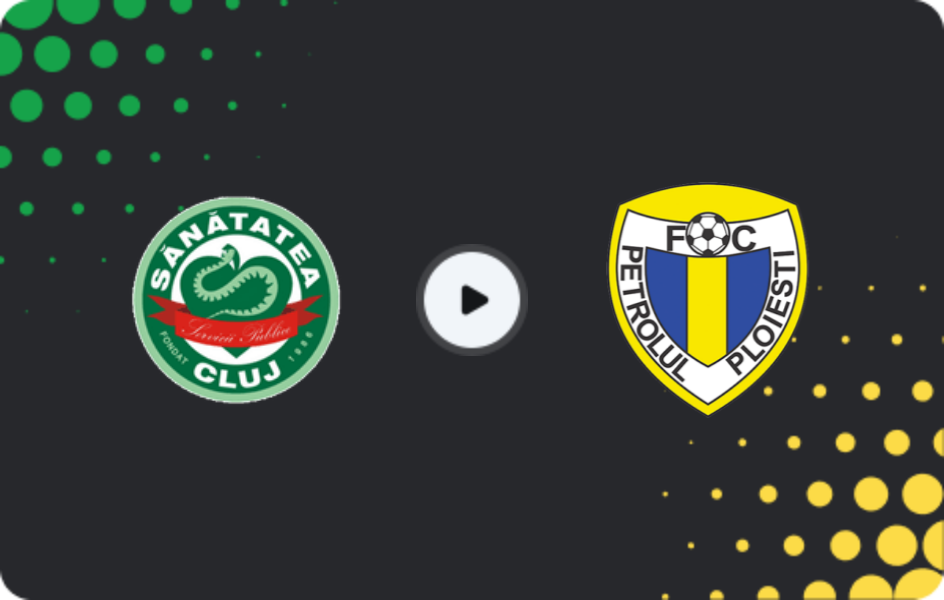 Where to watch Sănătatea Cluj — Petrolul Ploiesti, Cupa României, 11.02.2026