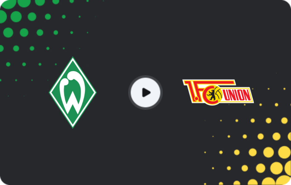 Where to watch Werder Bremen W — Union Berlin W, Frauen Bundesliga, 01.11.2025
