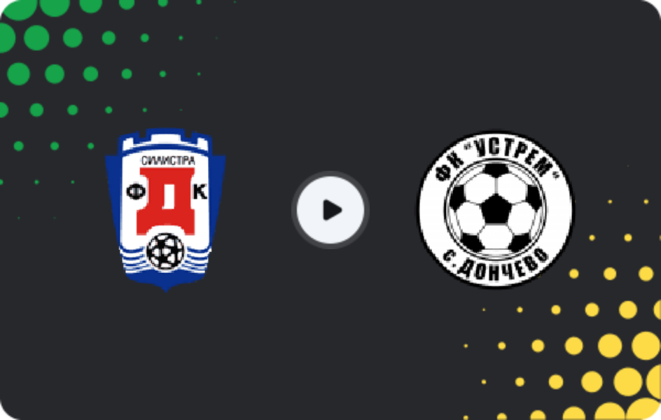 Where to watch Dorostol — Ustrem Donchevo, Third League - Northeast, 01.11.2025