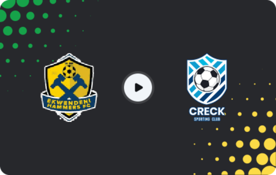 Where to watch Ekwendeni Hammers — Creck, Super League, 01.11.2025