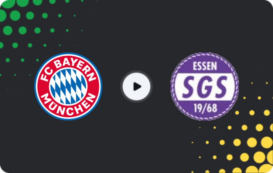 Where to watch Bayern W — SGS Essen W, Frauen Bundesliga, 01.11.2025