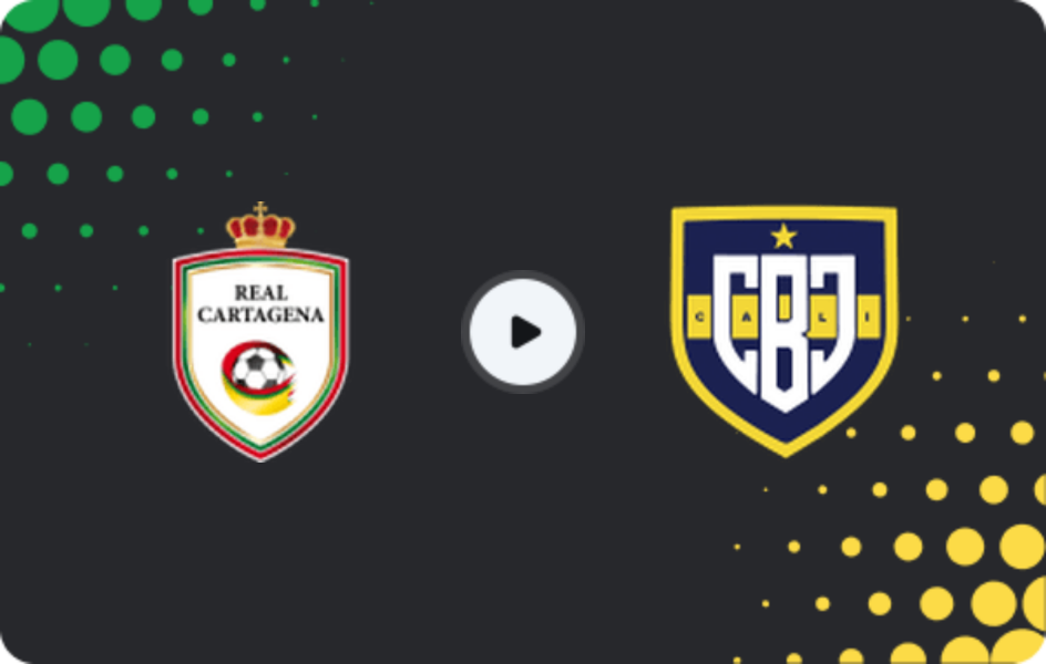 Where to watch Real Cartagena — Popayan, Primera B, 01.11.2025