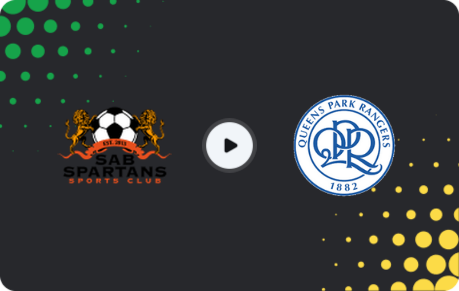 Where to watch SAB Spartans — Queens Park Rangers, Premier Division, 02.11.2025