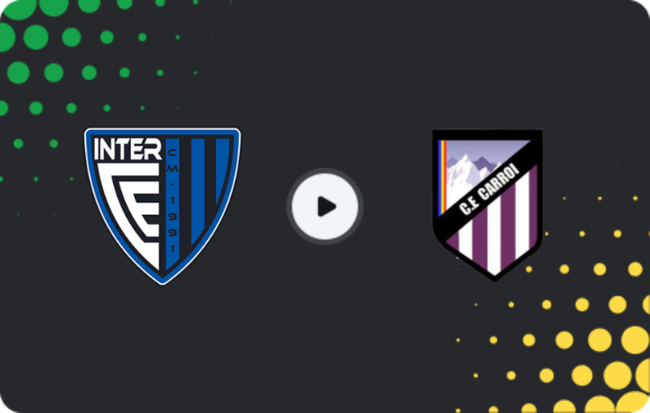 Where to watch Inter Club d'Escaldes — Carroi, 1a Divisió, 02.11.2025