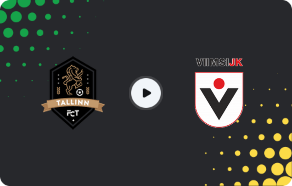 Where to watch FC Tallinn — Viimsi, Esiliiga A, 02.11.2025