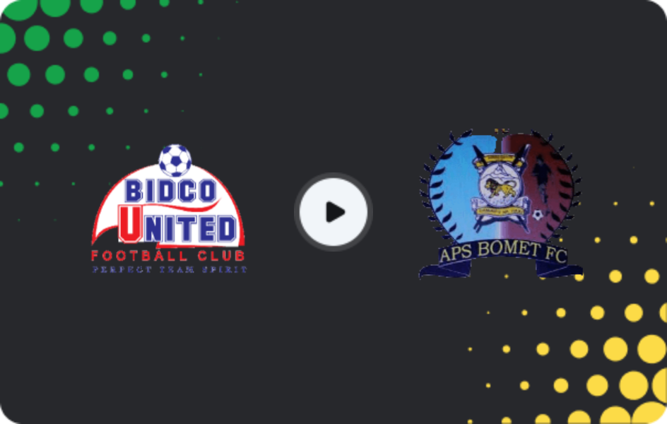 Where to watch Bidco United — APS Bomet, FKF Premier League, 02.11.2025