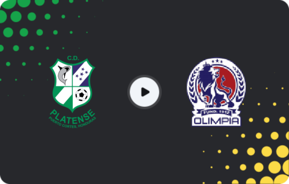 Where to watch Platense FC — CD Olimpia, Liga Nacional, 03.11.2025
