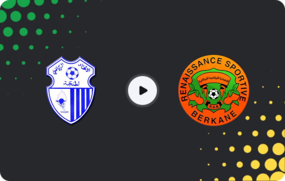 Where to watch Ittihad Tanger — Renaissance Berkane, Botola Pro, 09.11.2025