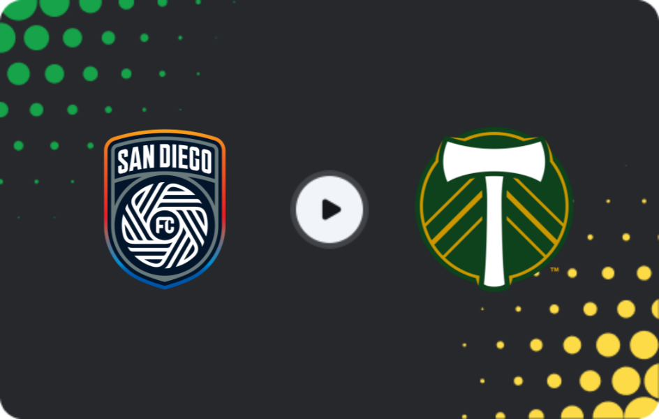 Where to watch San Diego — Portland Timbers, MLS, 10.11.2025