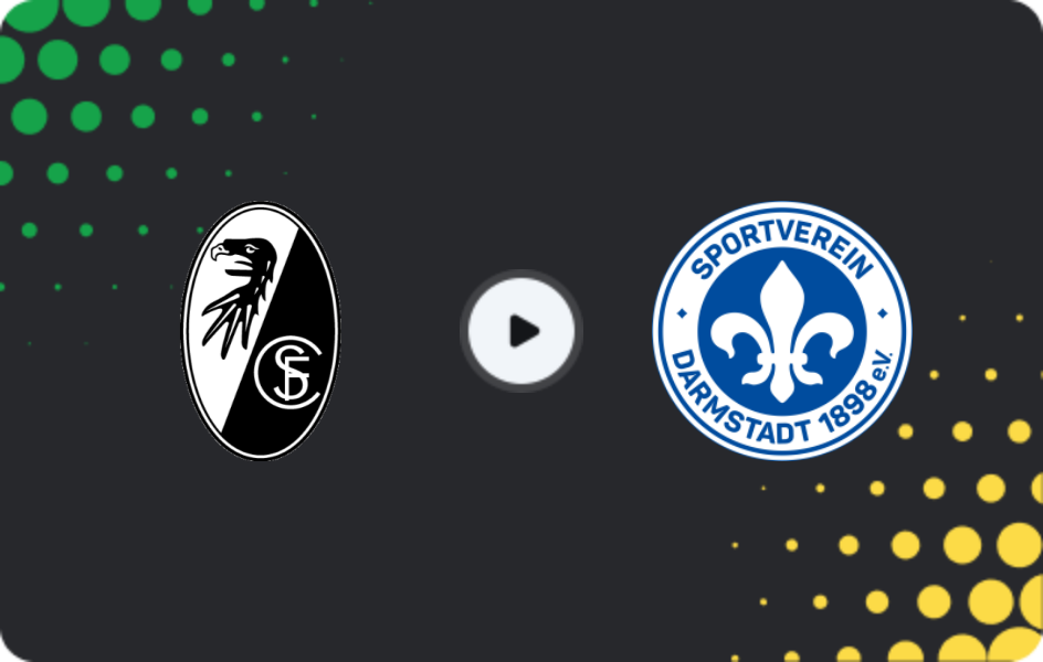 Where to watch Freiburg — Darmstadt, DFB Pokal, 03.12.2025
