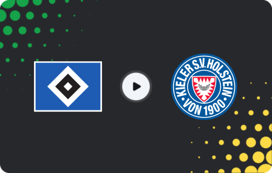 Where to watch Hamburger — Holstein Kiel, DFB Pokal, 03.12.2025