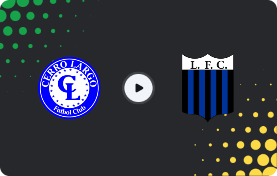 Where to watch Cerro Largo — Liverpool Montevideo, Primera División - Clausura, 07.11.2025