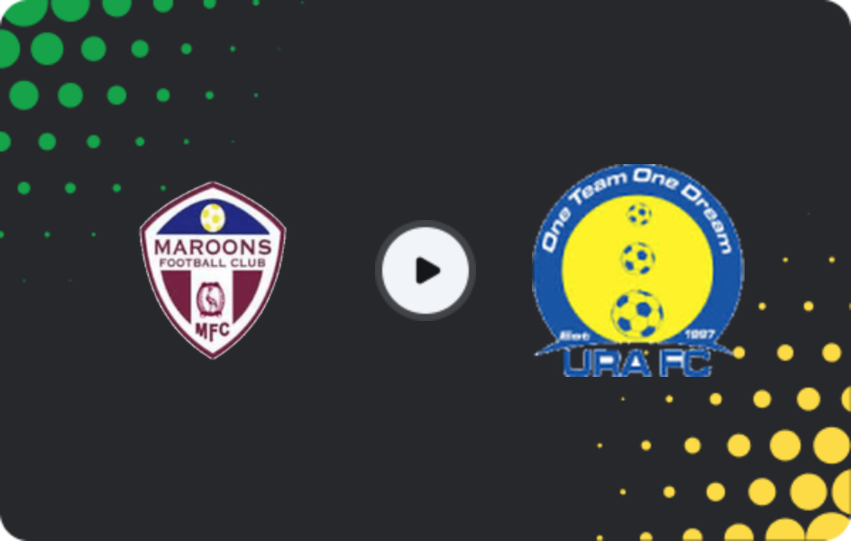 Where to watch Maroons — URA, Premier League, 05.11.2025