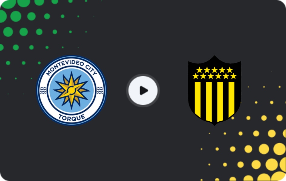 Where to watch Montevideo City Torque — Penarol, Primera División - Clausura, 09.11.2025