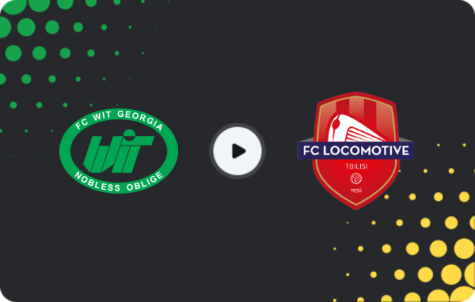 Where to watch WIT Georgia — Lokomotivi Tbilisi II, Liga 3, 06.11.2025