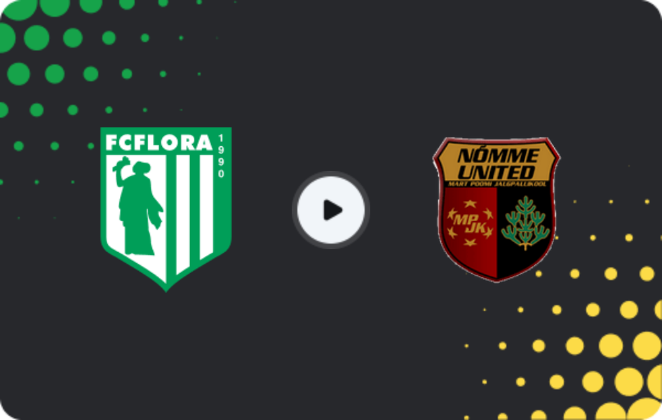 Where to watch Flora II — Nõmme United, Esiliiga A, 06.11.2025